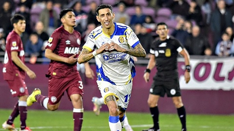  Di Maria ghi bàn thắng thứ 2 liên tiếp cho Rosario Central